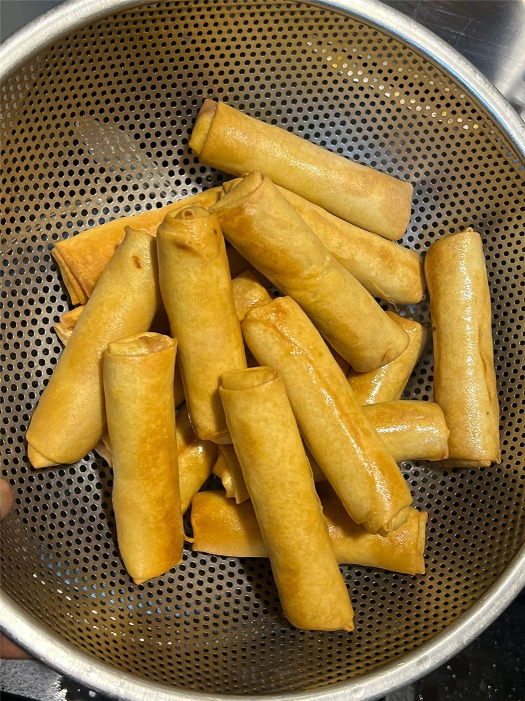 Samosas & Spring Rolls, design 2 by Anah Cakes