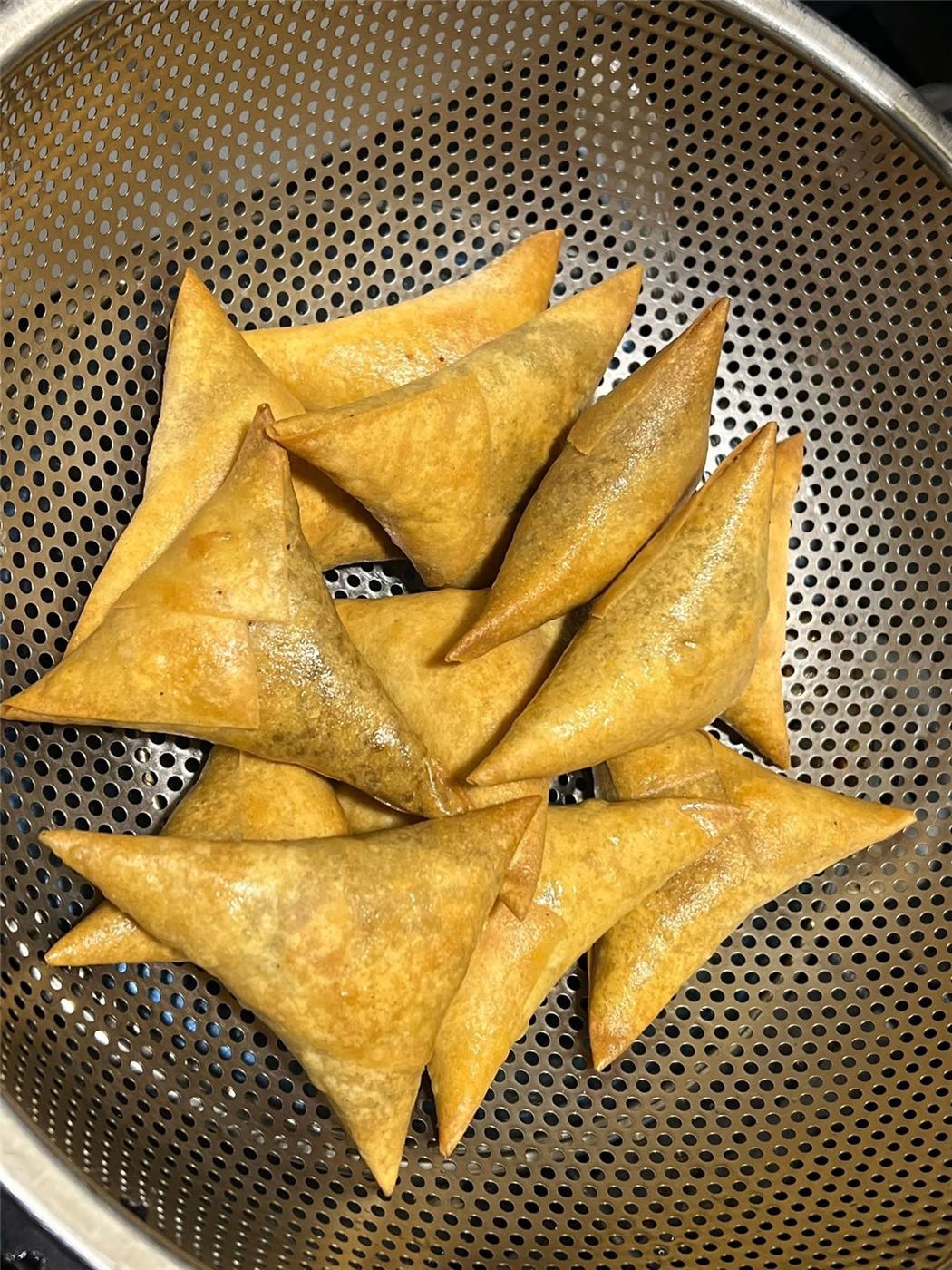 Samosas & Spring Rolls, design 1 by Anah Cakes