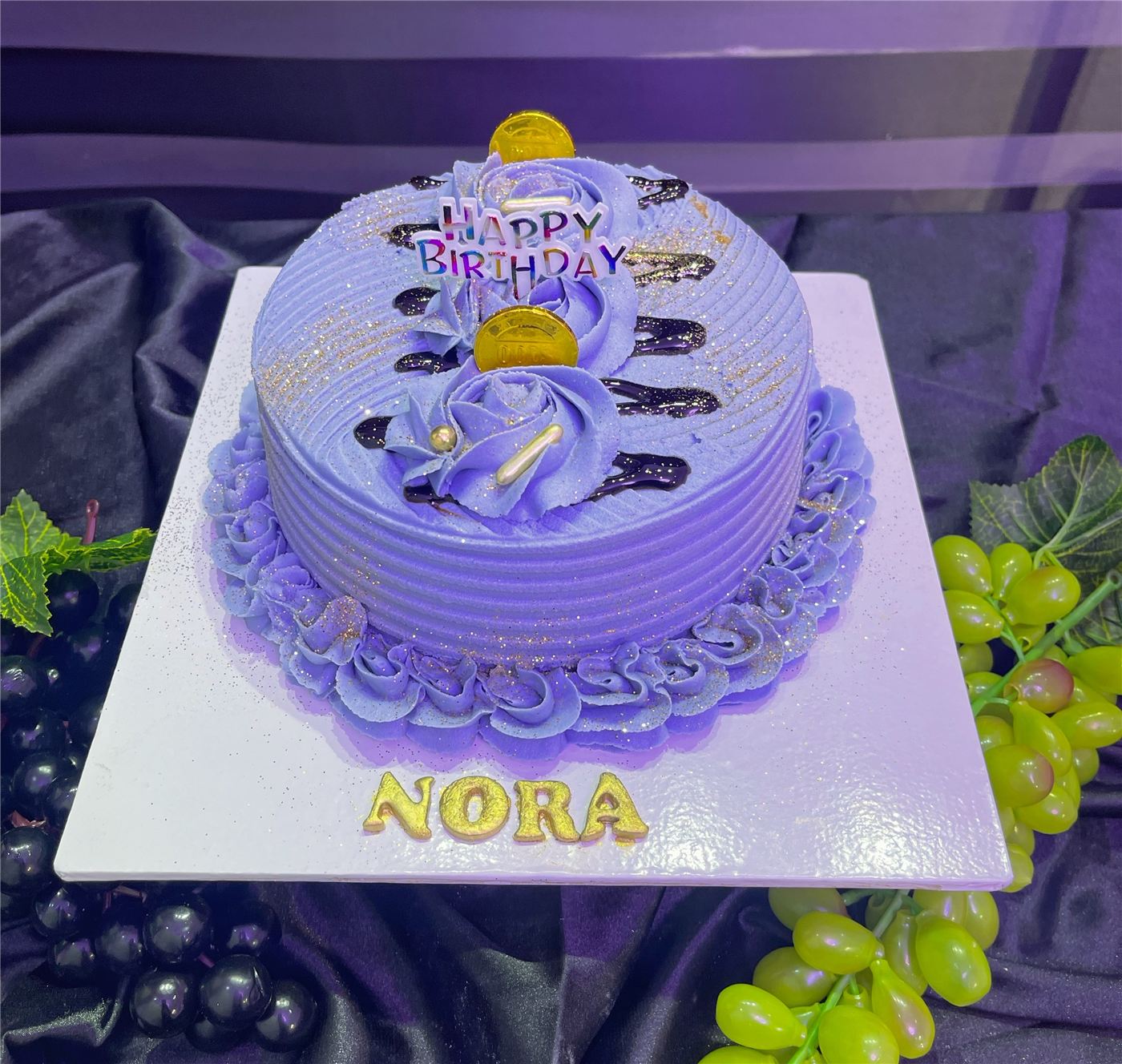 7 inch, 1 Layer, design 3 by Anah Cakes