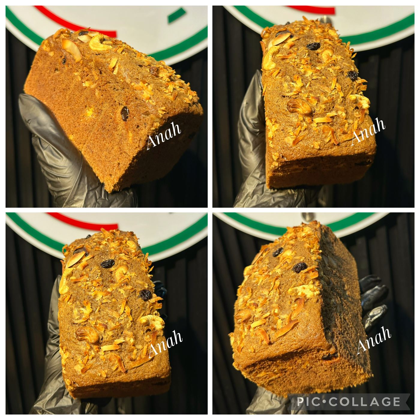Banana Bread, design 3 by Anah Cakes