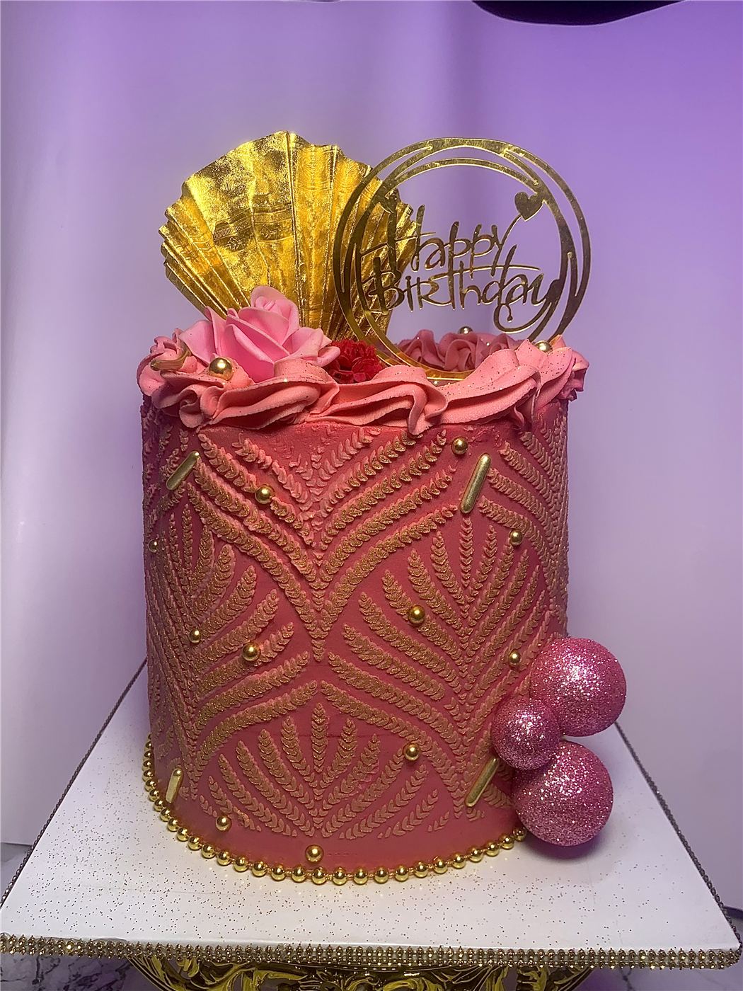 Custom celebration cake by Anah Cakes